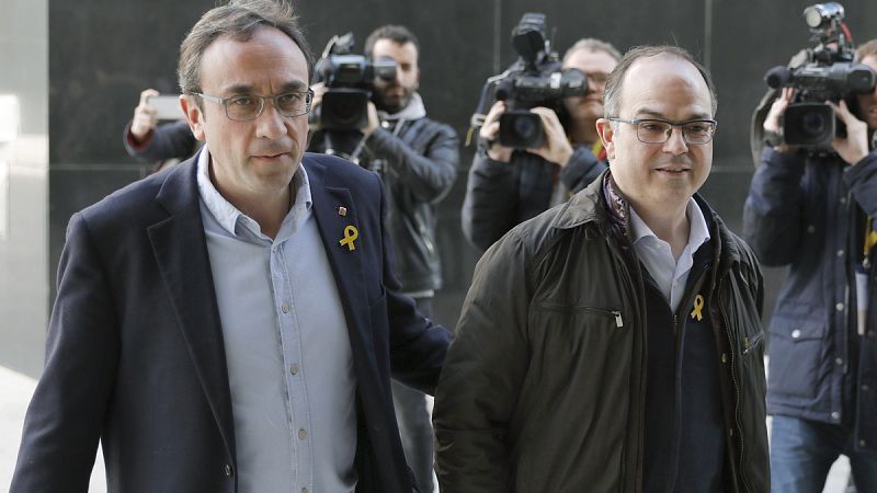 El Tribunal Constitucional rechaza excarcelar a Josep Rull y Jordi Turull