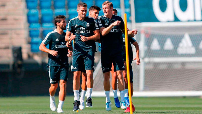 Kroos, Nacho, Asensio y Lucas Vázquez se incorporan a los entrenamientos