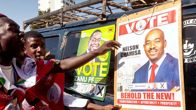 Zimbabue celebra en calma y con una participación masiva las primeras elecciones sin Mugabe