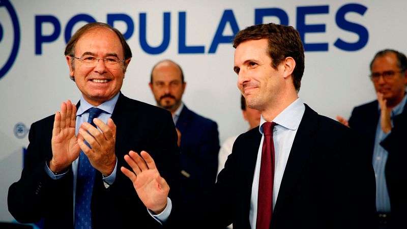 Casado avisa a Sánchez de que el PP pedirá aplicar el 155 si mantiene una posición "ambigua" ante el independentismo