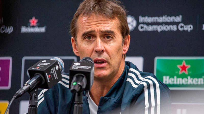 Lopetegui: "Es un reto apasionante reinventar a un equipo sin Cristiano"