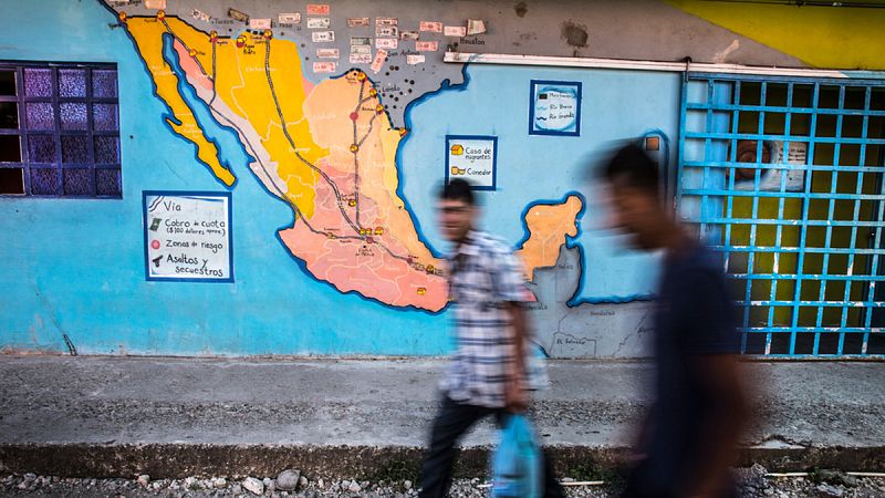 La Tenosique mexicana, hostil y hospitalaria