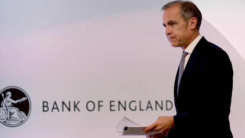 El Banco de Inglaterra sube los tipos de interés por segunda vez en nueve meses y los sitúa en 0,75%