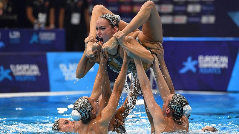 Espaa se queda a las puertas del bronce en rutina libre