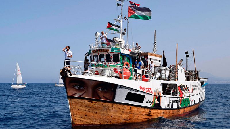 Uno de los españoles de la Flotilla detenidos se niega a firmar la deportación y será juzgado en Israel