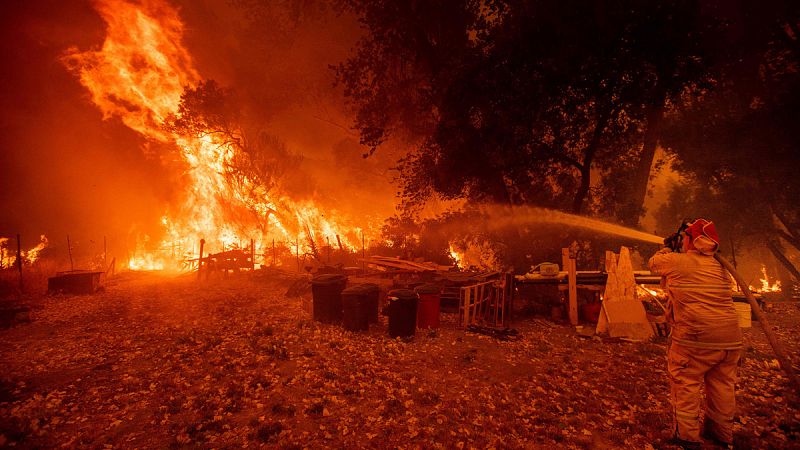 Los incendios forestales llevan a Trump a declarar el estado de desastre en California