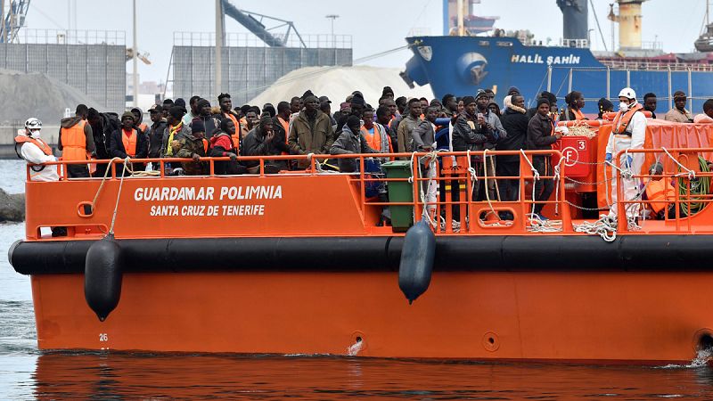 Rescatados 412 inmigrantes de ocho pateras en el mar de Alborán