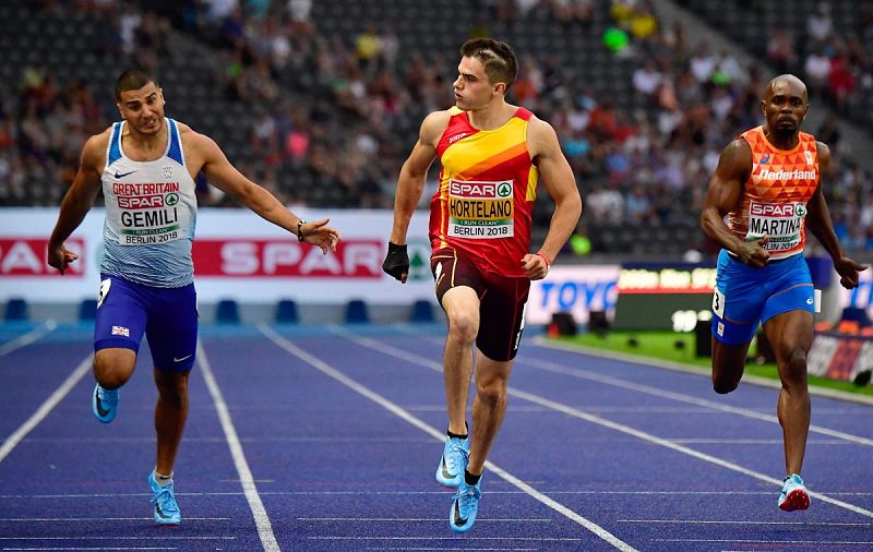 Hortelano vuela a la final de los 200 metros y Husillos se mete también en la de los 400