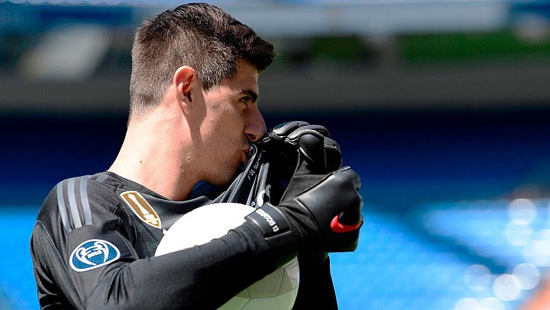Courtois: "Cumplo un sueño"
