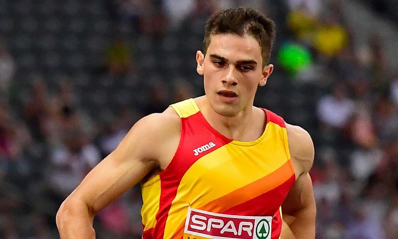 Bruno Hortelano se queda a las puertas de las medallas en la final de los 200 metros