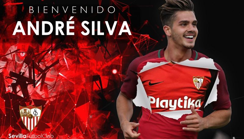 André Silva llega al Sevilla cedido por el Milan
