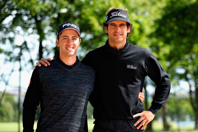 Pedro Oriol y Scott Fernndez se llevan el oro en parejas masculinas de golf