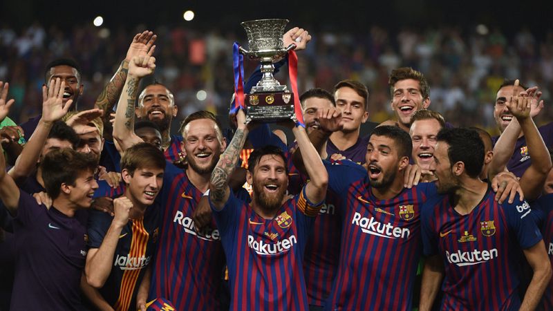 Ousmane Dembélé y Ter Stegen decantan la Supercopa de España del lado del Barcelona