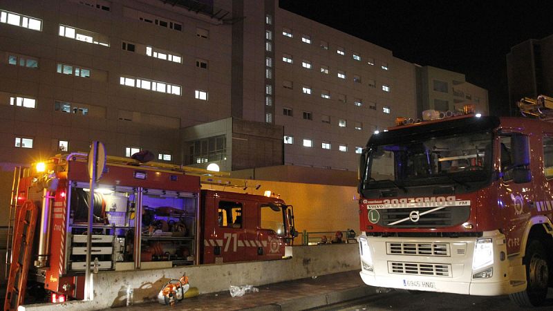 Detenida una mujer por su presunta implicación en un incendio en las urgencias del Hospital La Candelaria (Tenerife)