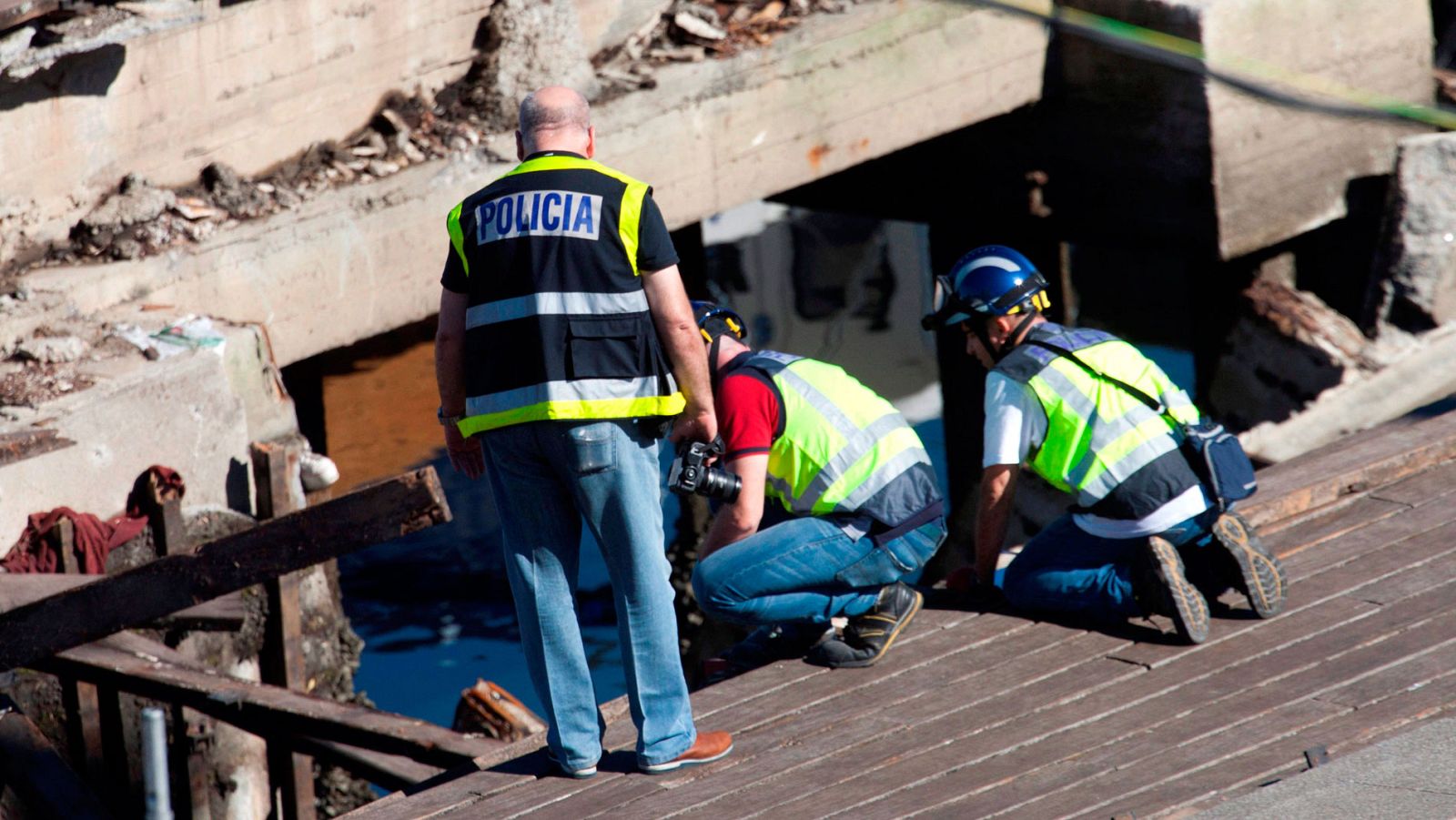 Un juzgado investiga el derrumbe de Vigo como un presunto delito de lesiones imprudentes
