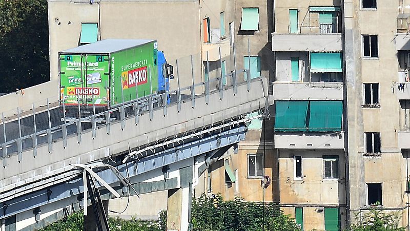 La mala calidad de los puentes en Italia siembra dudas tras el desplome del viaducto Morandi