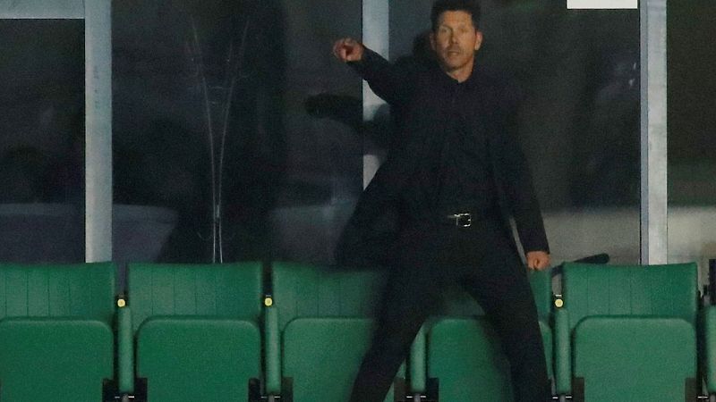 Simeone: "Hoy hay que disfrutar"