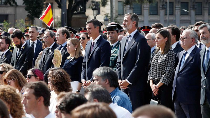 Directo: aniversario de los atentados en Catalua