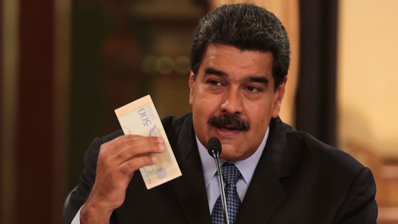 Maduro anuncia que el salario mínimo en Venezuela será 35 veces superior al actual