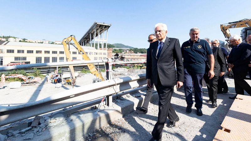 Génova prepara su lento camino hacia la normalidad mientras sigue la guerra de responsabilidades por el derrumbe