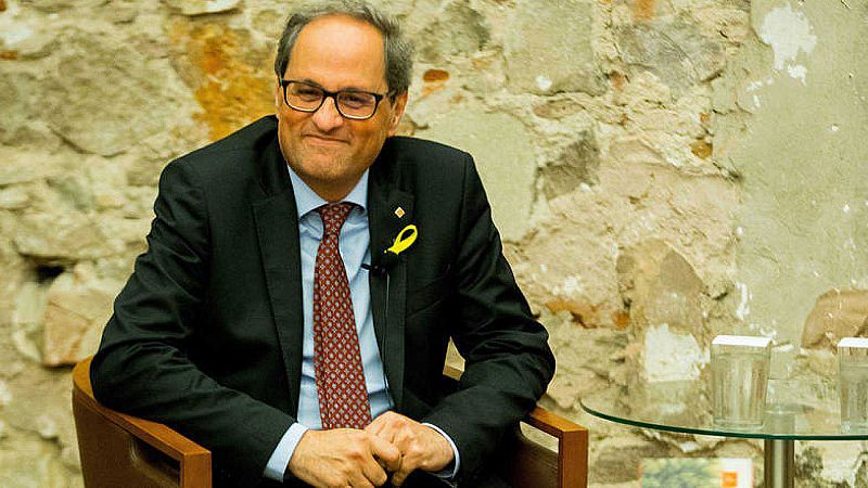 Torra pide a Marlaska medidas contra los agentes que han protagonizado "acciones contra el soberanismo"