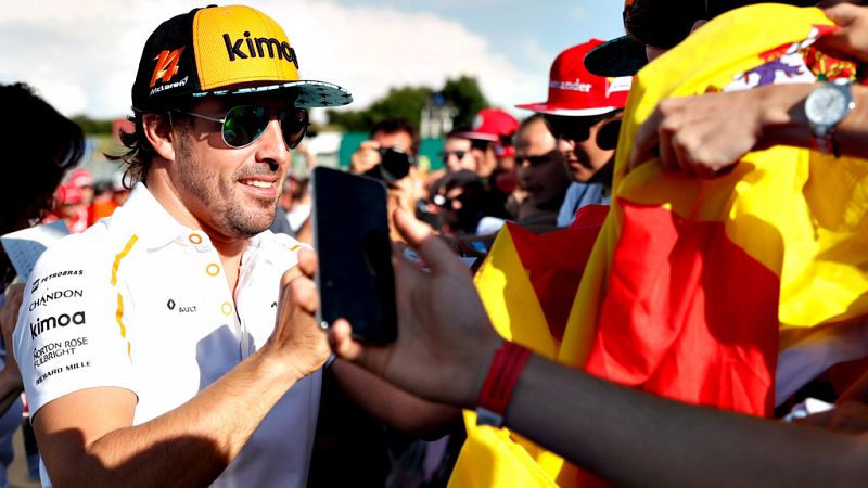 Alonso reinicia su despedida de la F1 en Bélgica