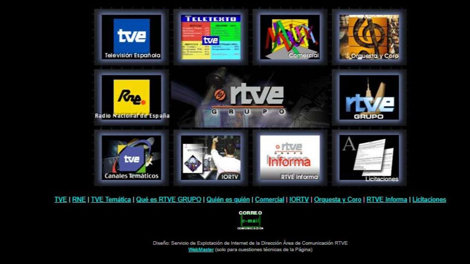Historia de TVE - Arranca el portal de Internet RTVE.es