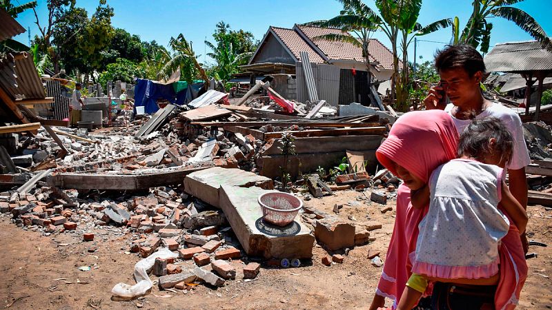 Indonesia eleva a 557 los muertos por varios seísmos en la isla de Lombok