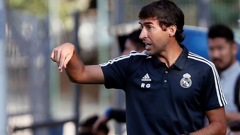 Raúl debuta como entrenador con empate