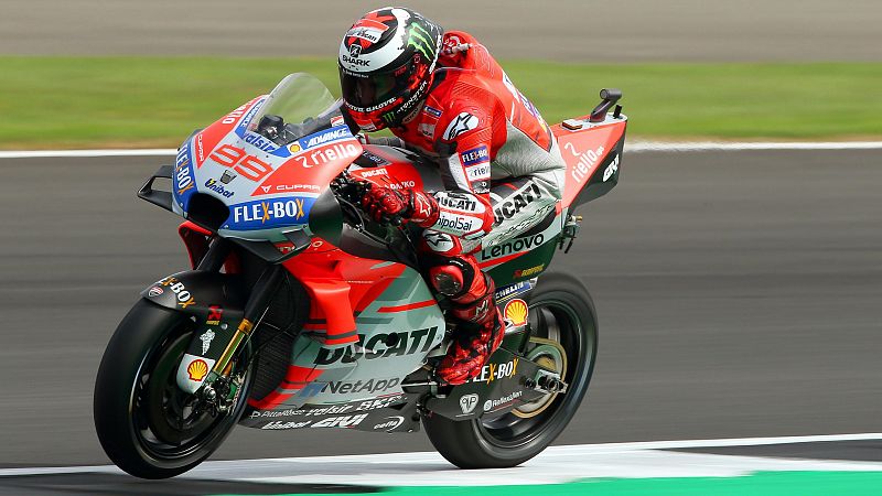 Lorenzo suma su segunda mejor clasificación con Ducati