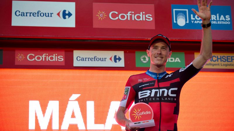 Rohan Dennis pulveriza el crono en Mlaga para ser el primer lder de la Vuelta 2018