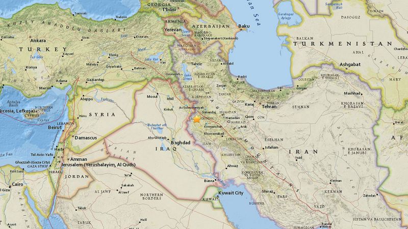 Al menos dos muertos y más de 240 heridos en un terremoto de magnitud 6 en el noroeste de Irán