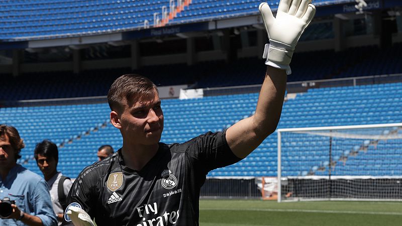 El Madrid cede a Lunin al Leganés y el Valencia compra a Guedes