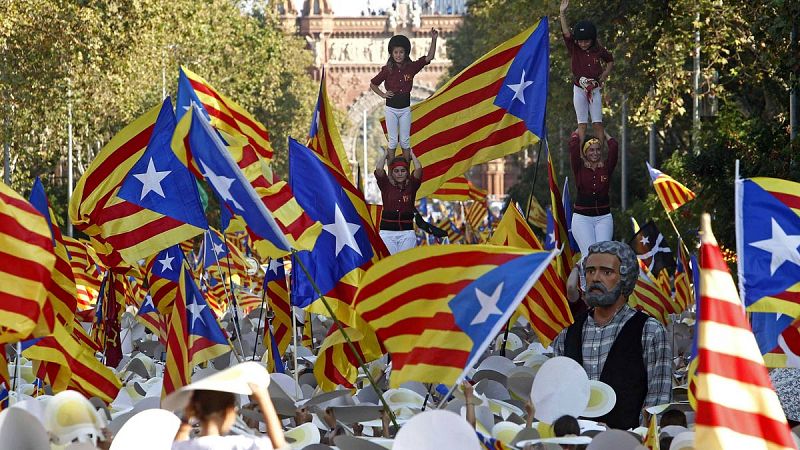Cataluña mide el estado del independentismo con un otoño más que caliente