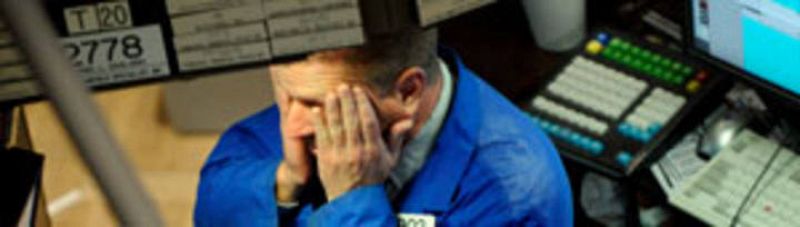 Wall Street vuelve a desplomarse ante el temor a una recesión