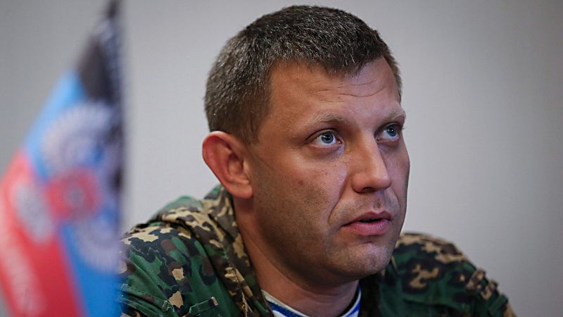El líder de los rebeldes prorrusos del este de Ucrania muere en una explosión en Donetsk