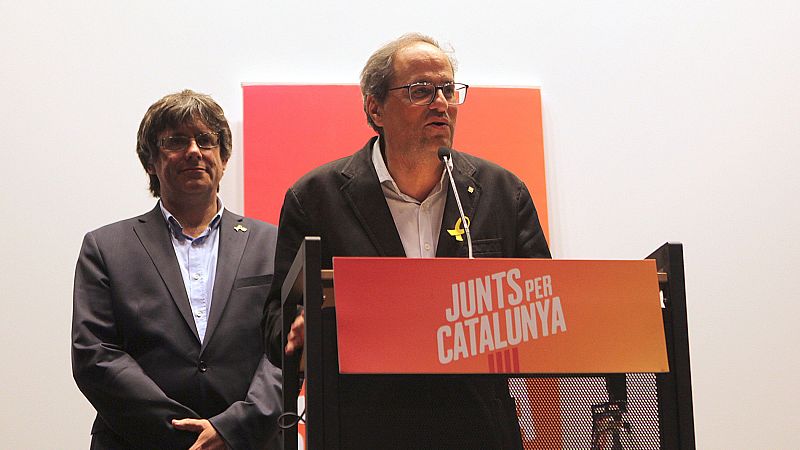 Torra no descarta "abrir prisiones" si los presos son condenados y dice que llegará "tan lejos" como Puigdemont