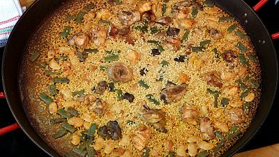 Receta de paella valenciana de los hermanos Torres