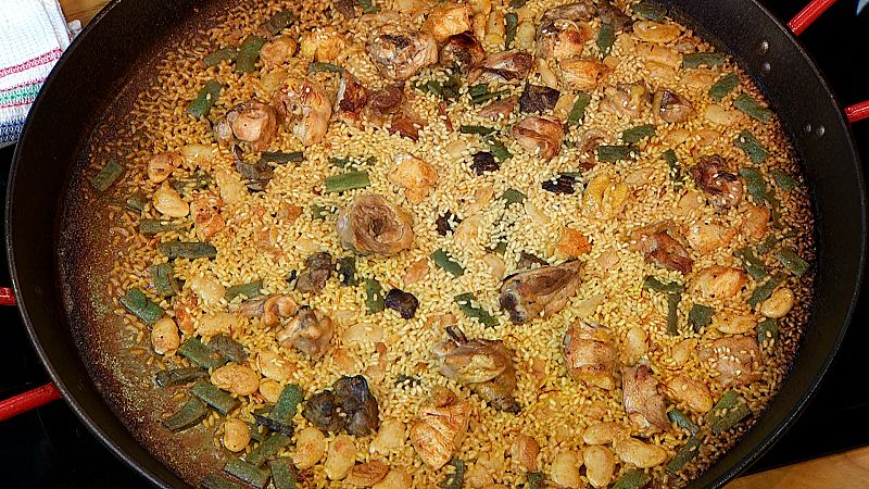 Receta de paella valenciana de los hermanos Torres