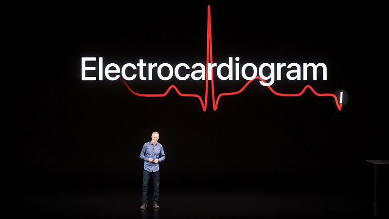 Apple presenta una nueva versión de su reloj con un sensor que puede hacer electrocardiogramas