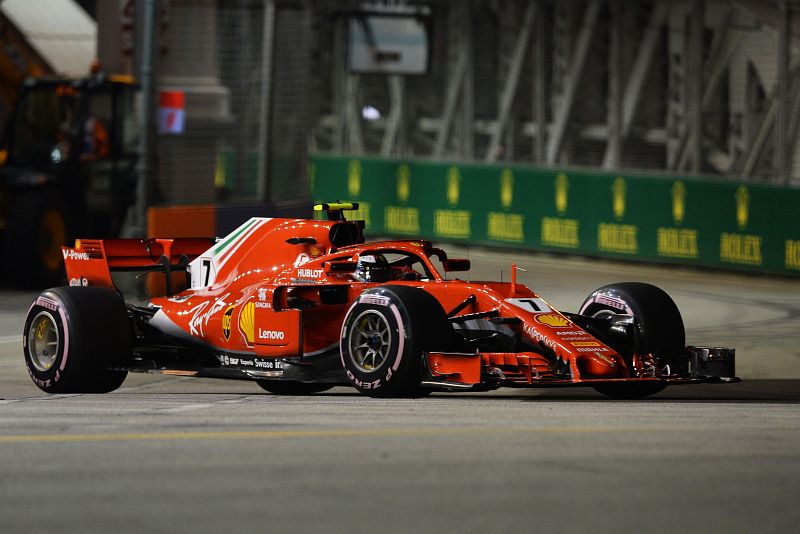 Raikkonen se reivindica en los entrenamientos de Singapur