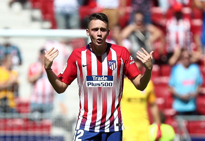 El debutante Borja Garcés rescata un punto para el Atlético ante el Eibar