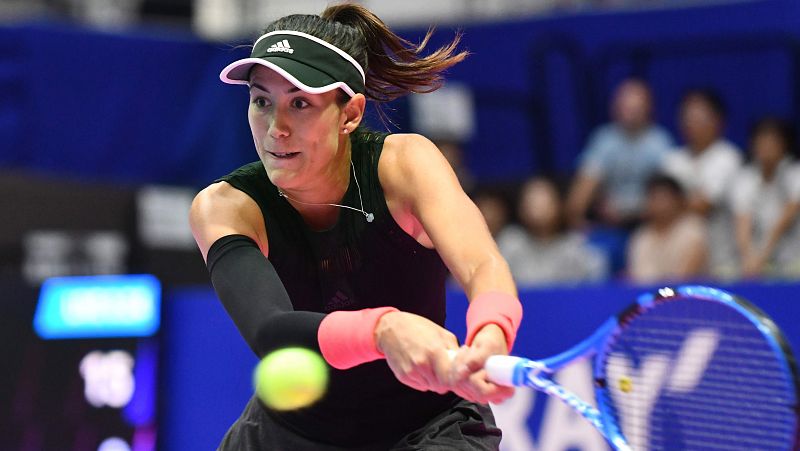 Garbiñe Muguruza supera la primera ronda en Tokio