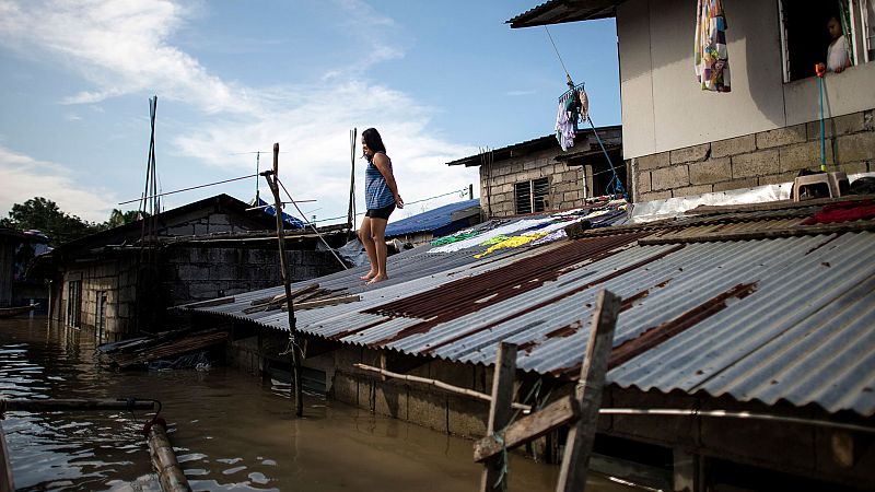 Filipinas busca vida entre los aludes del tifón Mangkhut