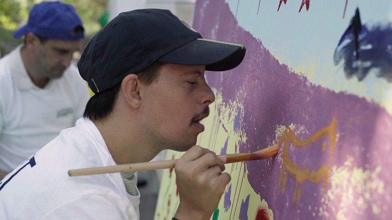 El arte urbano contra la discapacidad