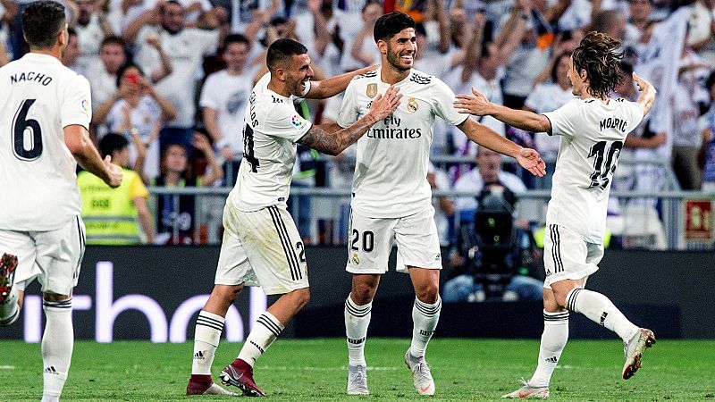 Un solitario gol de Asensio derriba a un buen Espanyol