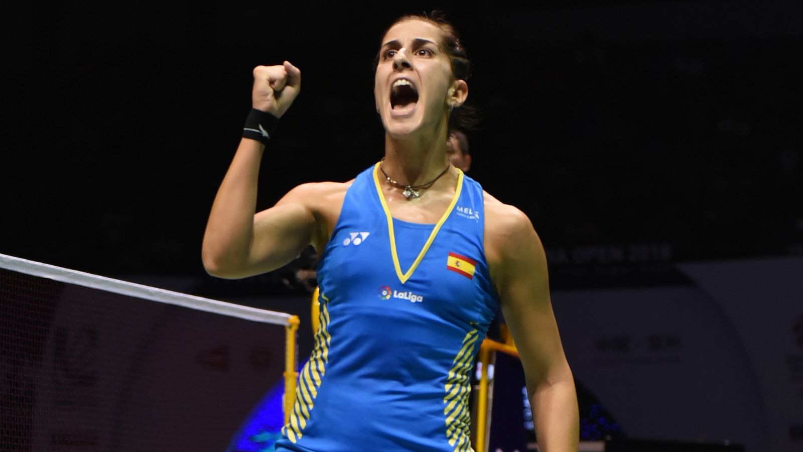 La española Carolina Marín ha conquistado el Abierto de China, su segundo 'Super 1.000', al derrotar a la china Yufei Chen por 21-18 y 21-13.