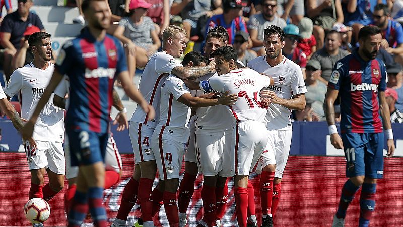 El Sevilla aplasta al Levante