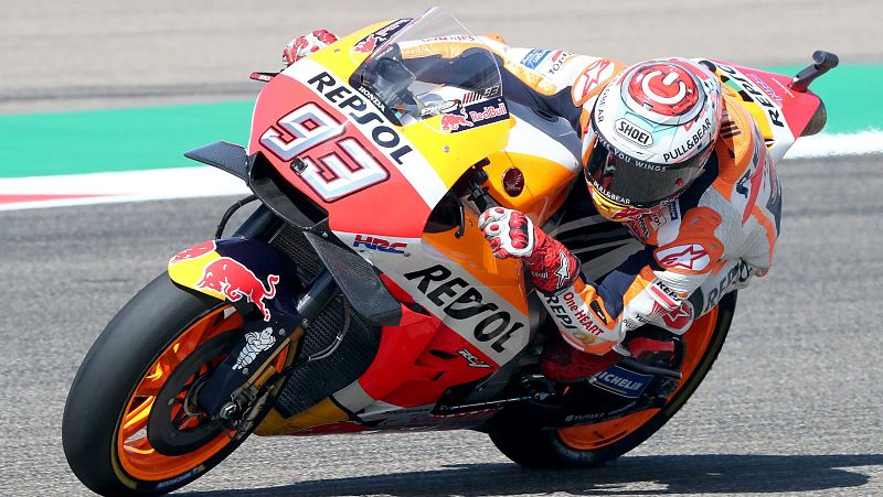 Marc Márquez bate a Dovizioso en Alcañiz
