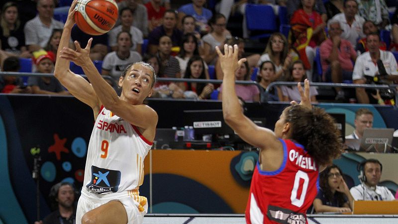 España reacciona ante Puerto Rico y sigue firme